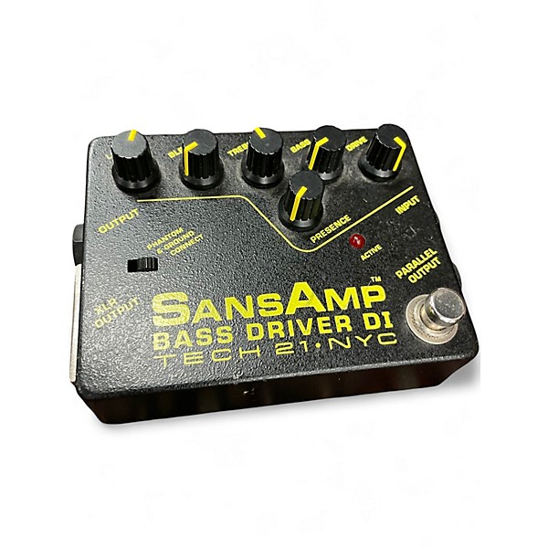 Used Tech 21 Sansamp PBDR Bass Driver DI Bass Effect Pedal