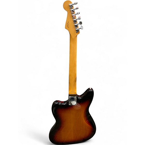 Used Fender Kurt Cobain Signature Jaguar NOS 3 Color Sunburst Solid Body Electric Guitar