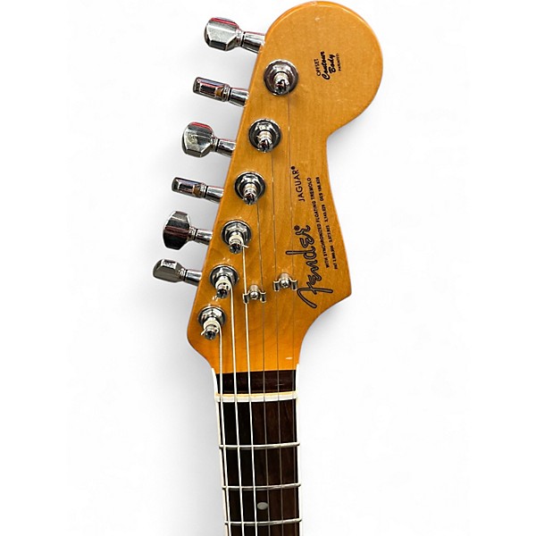 Used Fender Kurt Cobain Signature Jaguar NOS 3 Color Sunburst Solid Body Electric Guitar