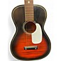 Vintage 1960s Silvertone Parlor  2 Tone Sunburst Acoustic Guitar