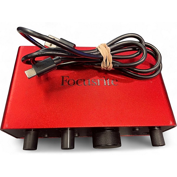 Used Focusrite Scarlett Solo Gen 4 Audio Interface