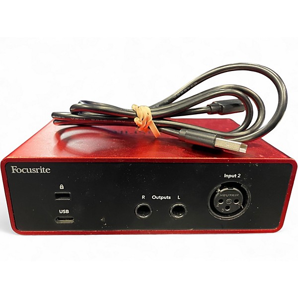 Used Focusrite Scarlett Solo Gen 4 Audio Interface