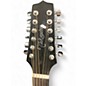 Used Takamine GD30-12 Black 12 String Acoustic Electric Guitar