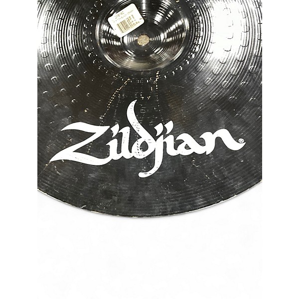 Used Zildjian 16in pitch black crash Cymbal