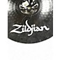 Used Zildjian 16in pitch black crash Cymbal