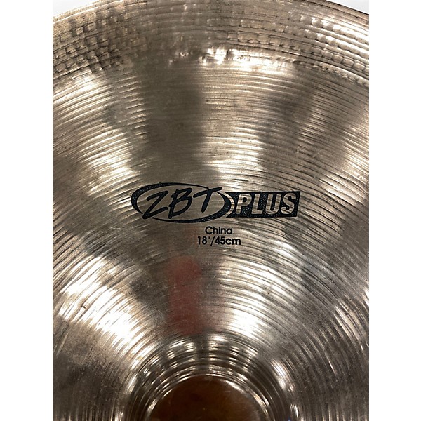Used Zildjian 18in ZBT Plus China Cymbal