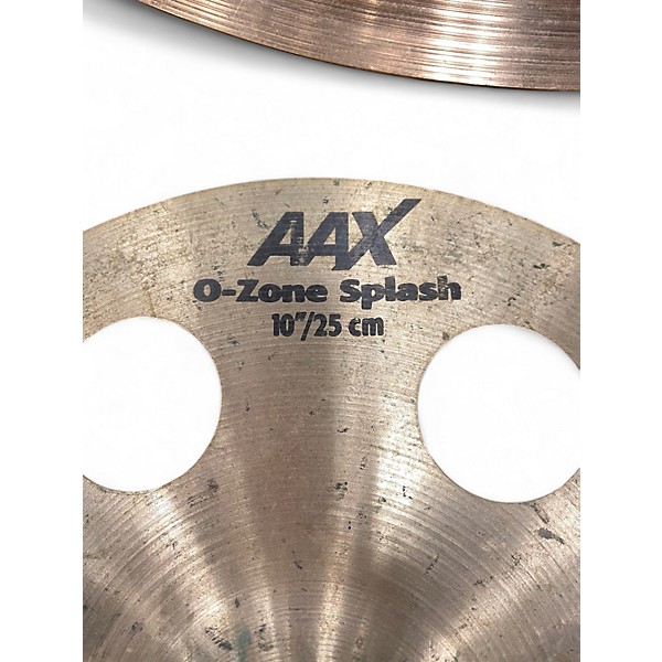 Used SABIAN 10in AAX Ozone Splash Cymbal