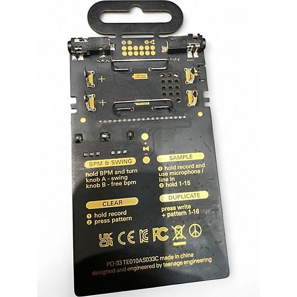 Used teenage engineering K.O pocket operator Production Controller