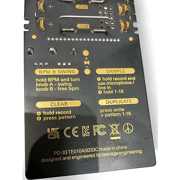 Used teenage engineering K.O pocket operator Production Controller
