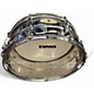 Used Pearl 14in Custom Alloy SensiTone Steel Metallic Silver Drum