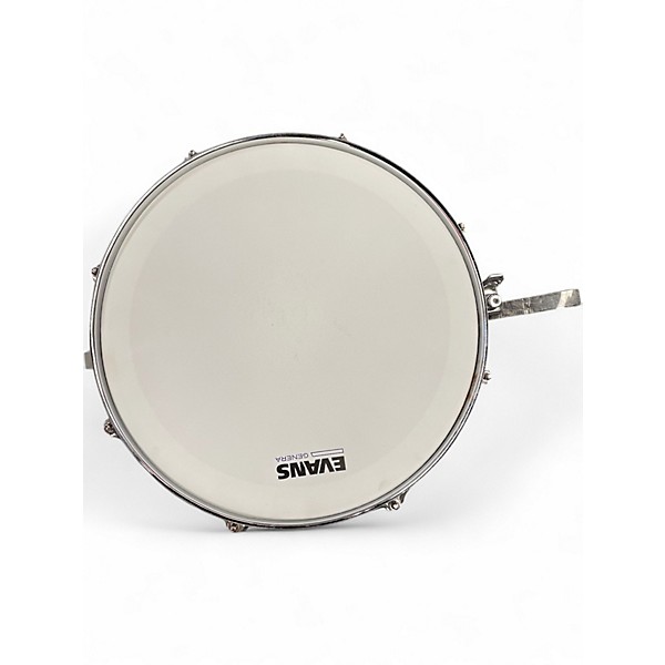 Used Pearl 14in Custom Alloy SensiTone Steel Metallic Silver Drum