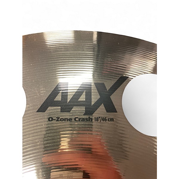 Used SABIAN 18in AAX Ozone Crash Cymbal