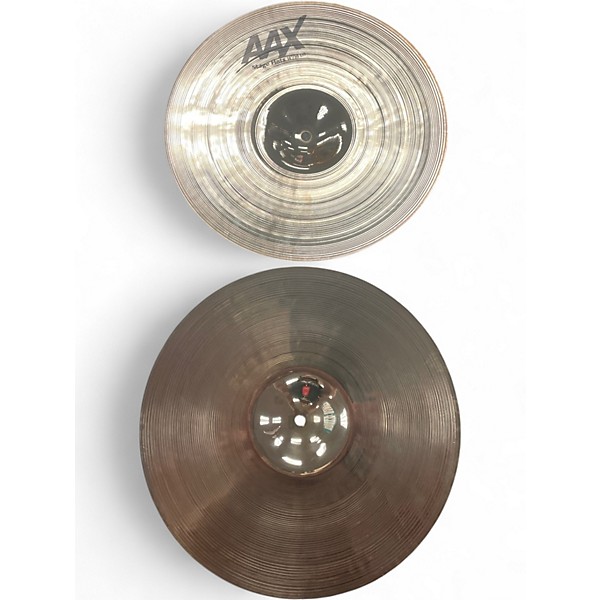 Used SABIAN 14in AAX Stage Hi Hat Pair Cymbal