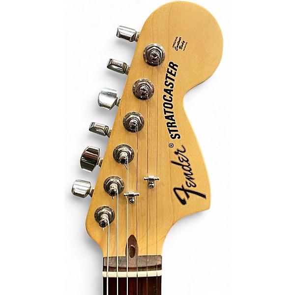 Used Fender American Performer Stratocaster HSS Aubergine Solid Body Electric Guitar