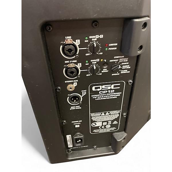 Used QSC CP 12 Powered Speaker