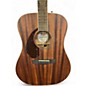 Used Fender Paramount PM-1 Standard Dreadnought Mahogany Acoustic Electric Guitar