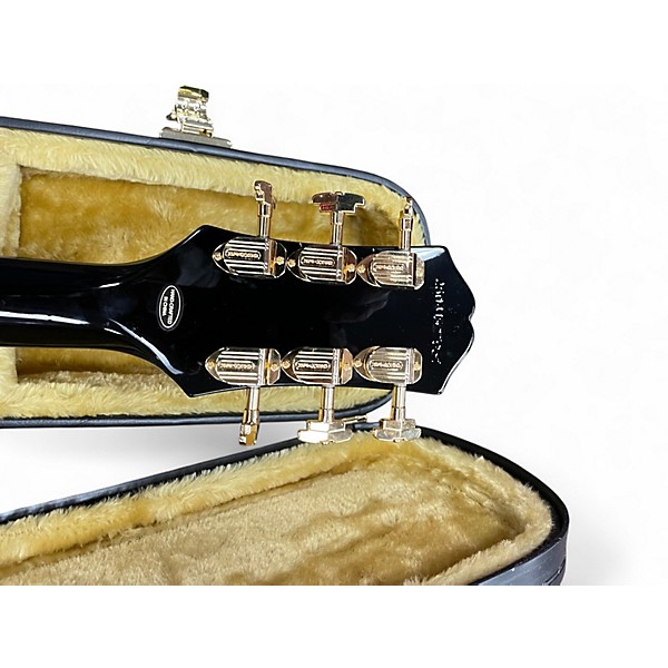 Used 2025 Epiphone  Joe Bonamassa '59 Les Paul Custom Black Solid Body Electric Guitar