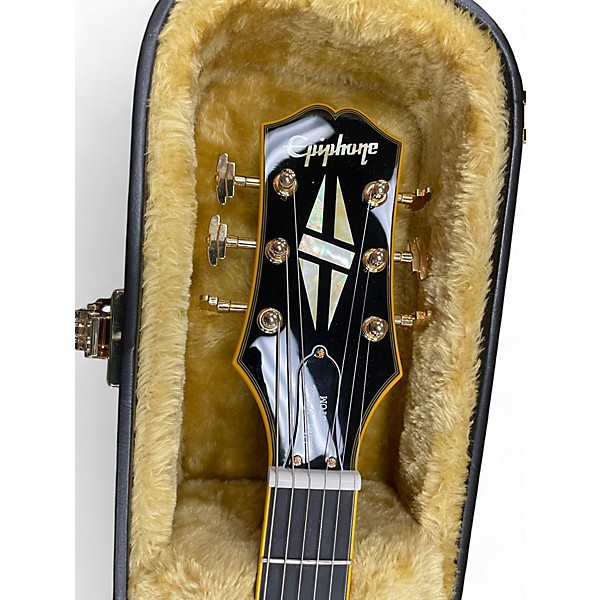 Used 2025 Epiphone  Joe Bonamassa '59 Les Paul Custom Black Solid Body Electric Guitar