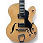 Used Hagstrom hj500 Natural Hollow Body Electric Guitar