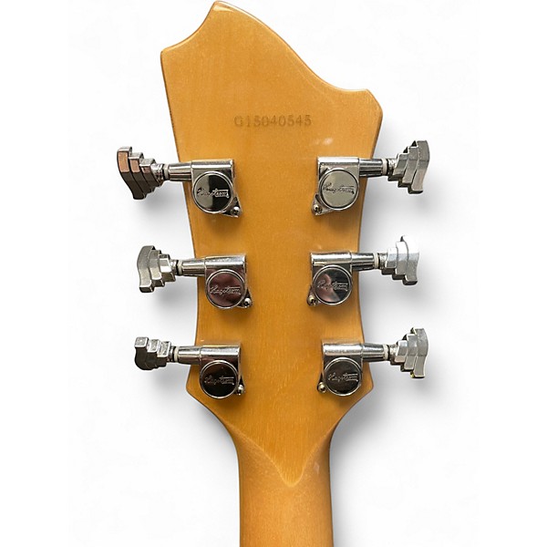 Used Hagstrom hj500 Natural Hollow Body Electric Guitar