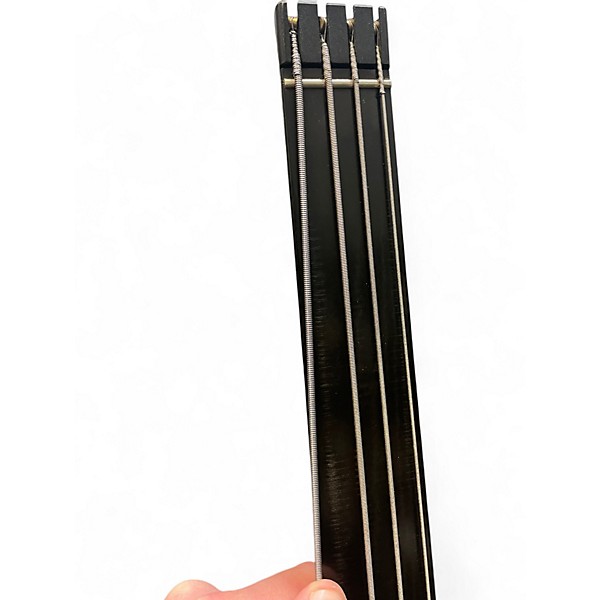 Used Hohner B2A F1 Fretless Black Electric Bass Guitar