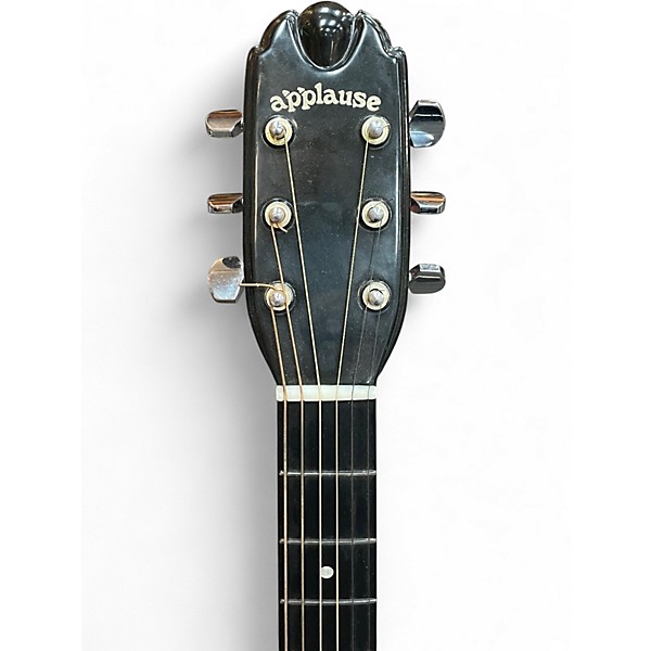 Used Ovation aa14 Natural Acoustic Guitar