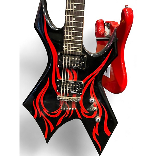 Used B.C. Rich KKW Kerry King Signature Warlock Black Solid Body Electric Guitar