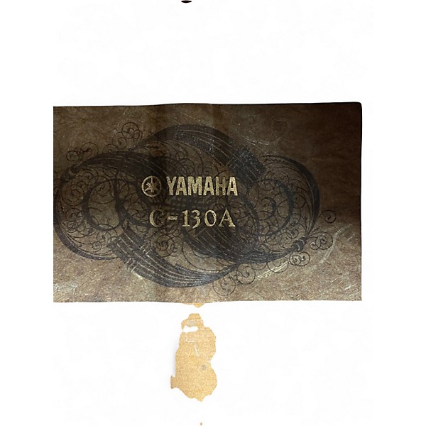 Used Yamaha C-130 A Vintage Natural Classical Acoustic Guitar