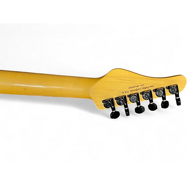 Used Schecter Guitar Research USA PT Black Solid Body Electric Guitar