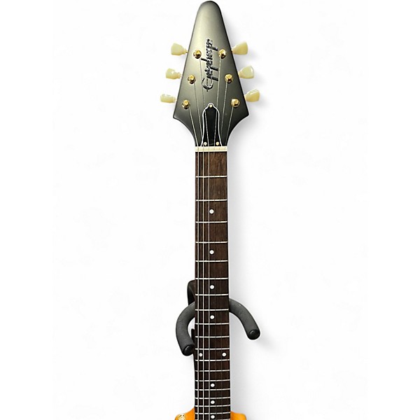 Used Epiphone INSPIRED BY GIBSON FLYING V Korina Solid Body Electric Guitar