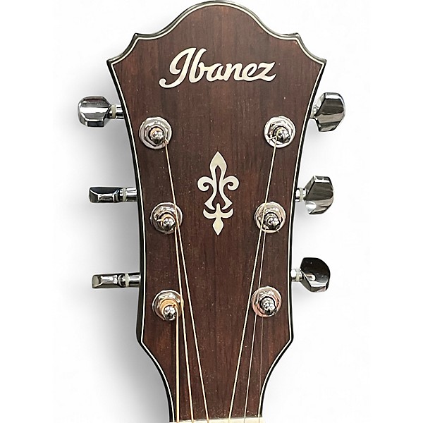 Used Ibanez AE140 Worn Natural Acoustic Electric Guitar