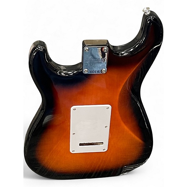 Used Squier Standard Stratocaster 2 Color Sunburst Solid Body Electric Guitar