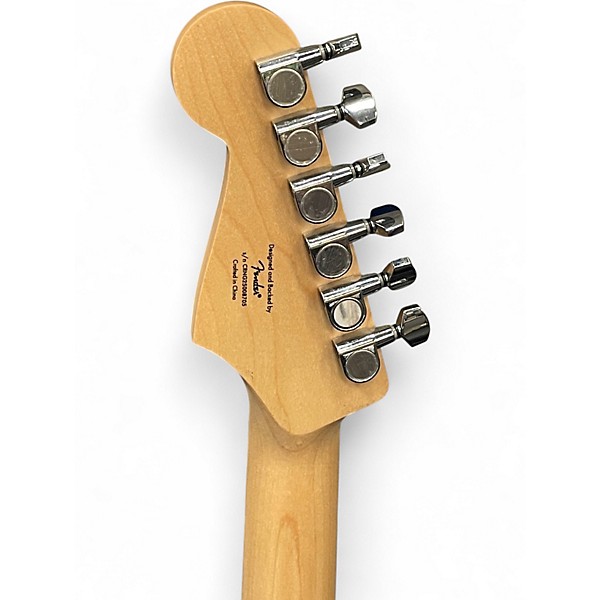 Used Squier Standard Stratocaster 2 Color Sunburst Solid Body Electric Guitar