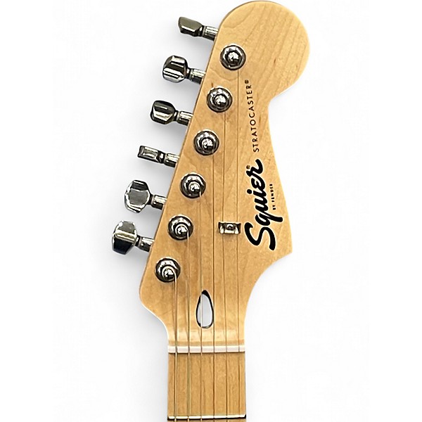 Used Squier Standard Stratocaster 2 Color Sunburst Solid Body Electric Guitar
