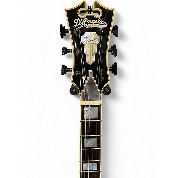 Used D'Angelico EX-SS Trans Gray Hollow Body Electric Guitar