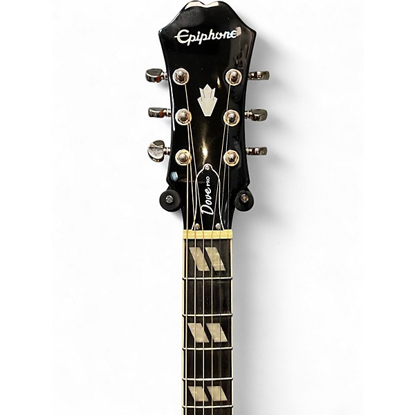 Used Epiphone Dove Pro Cherry Sunburst Acoustic Electric Guitar