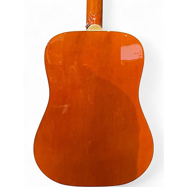 Used Epiphone Dove Pro Cherry Sunburst Acoustic Electric Guitar