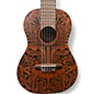 Used Luna TRIBAL BARITONE Natural Ukulele