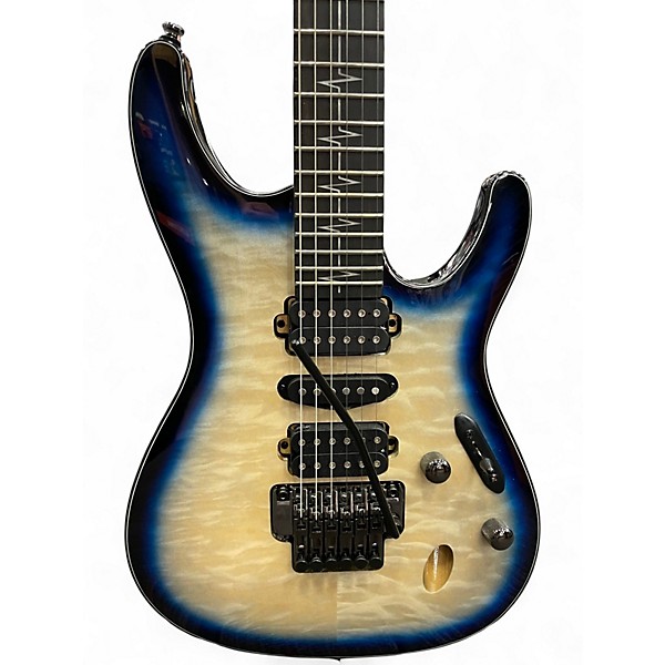 Used Ibanez JIVAJR-DSE Deep Sea Blonde Solid Body Electric Guitar