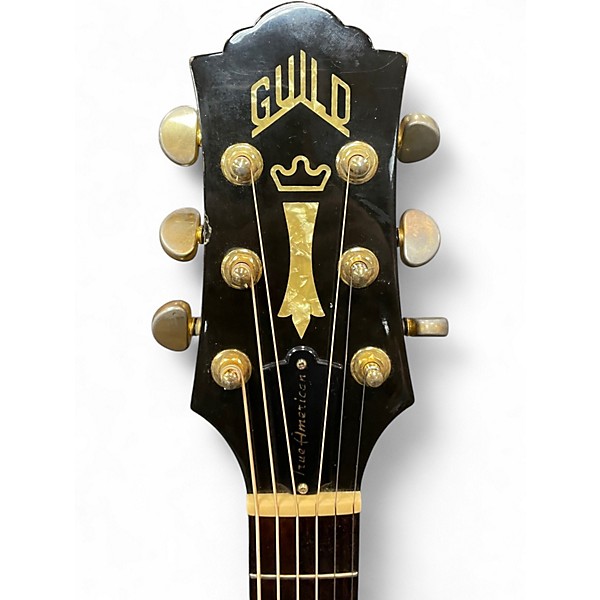 Vintage 1995 Guild SONGBIRD CE Black Acoustic Electric Guitar