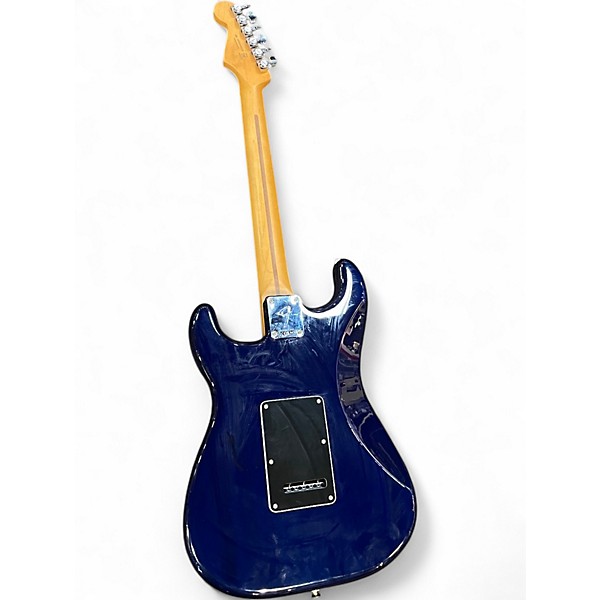 Used Fender PLAYER II stratocaster modified blue flame Solid Body Electric Guitar