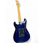 Used Fender PLAYER II stratocaster modified blue flame Solid Body Electric Guitar