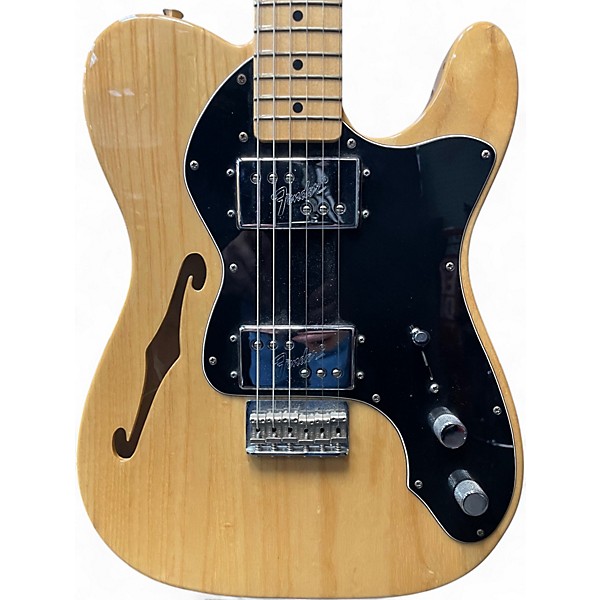 Used Fender Classic Series '72 Telecaster Thinline Natural Hollow Body Electric Guitar
