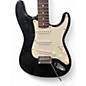 Used Squier Strat Black Solid Body Electric Guitar