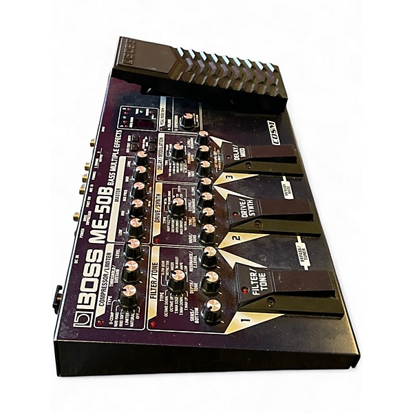 Used BOSS ME50B Bass Multi Bass Effect Pedal
