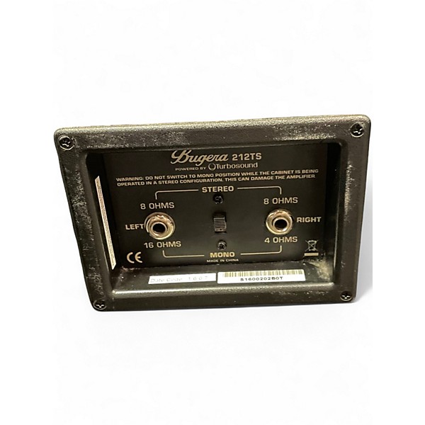 Used Bugera 212TS Guitar Cabinet