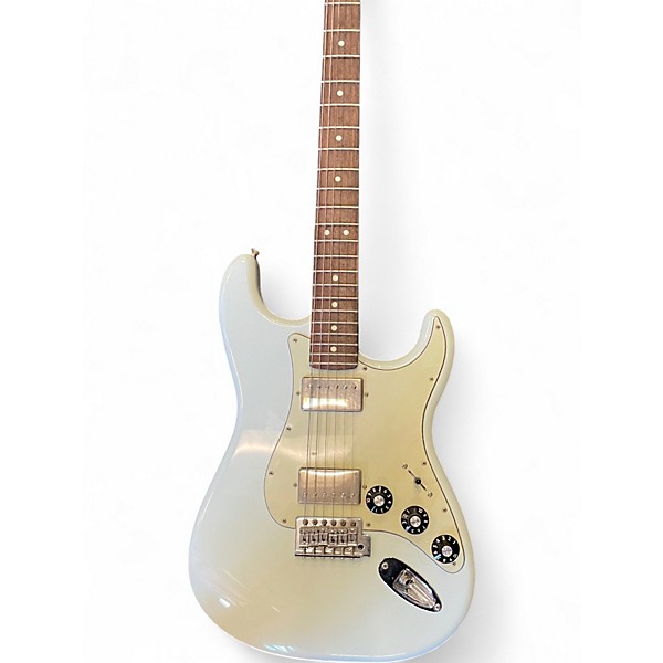 Used Fender Blacktop Stratocaster Sonic Blue Solid Body Electric Guitar