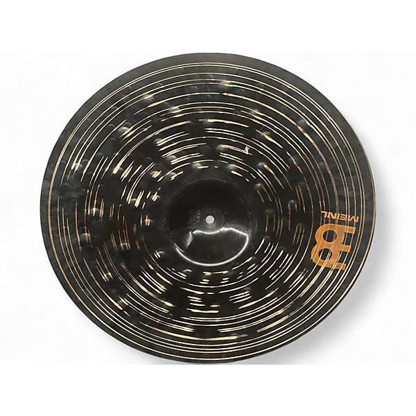 Used MEINL 18in CUSTOM DARK CRASH Cymbal