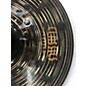 Used MEINL 18in CUSTOM DARK CRASH Cymbal