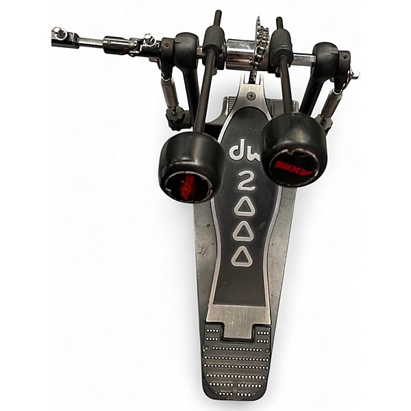 Used DW 2000 Series Double Double Bass Drum Pedal